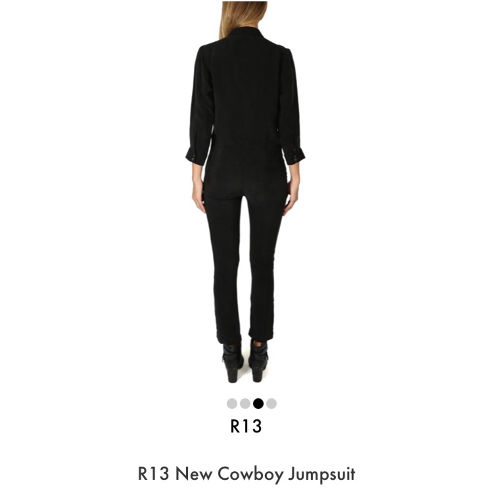 R13 New Cowboy Jumpsuit M - Picture 2 of 5